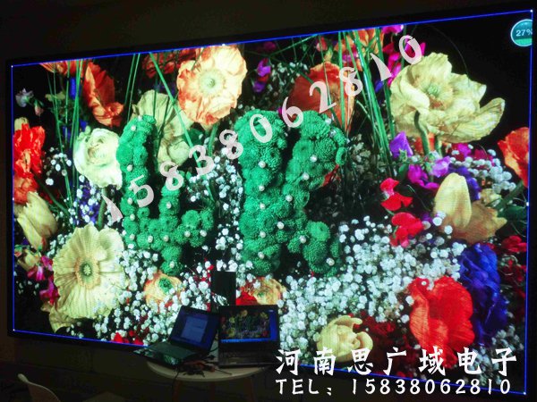 郑州绿地中心室内p3全彩LED显示屏