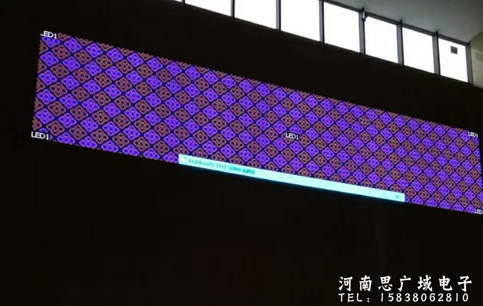 濮阳市佳和医院室内p6全彩LED显示屏