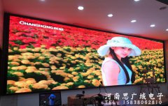  郑州某环保局室内P2.5全彩LED显示屏
